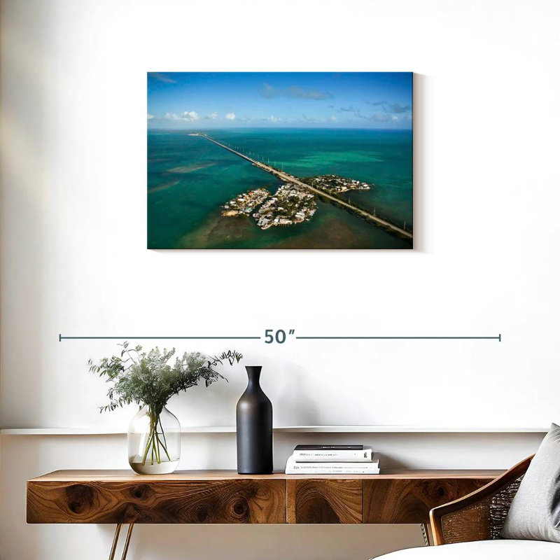 Gillard Seven Mile Florida Bridge, H 20 po x l 30 po