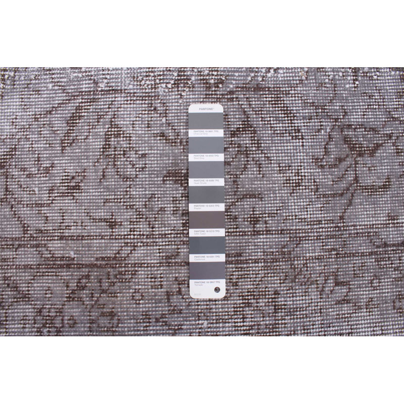 Tapis gris à transition de couleur 5 pi 6 po x 9 pi 3 po