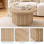 Table basse ronde à tambour Modern-133930490