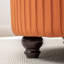 Repose-pieds rond avec rangement en velours Bula-943753770