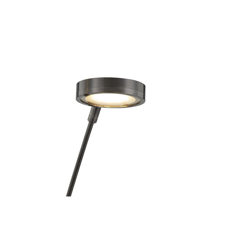 73'' LED Tree Floor Lamp, Black Satin Nickel