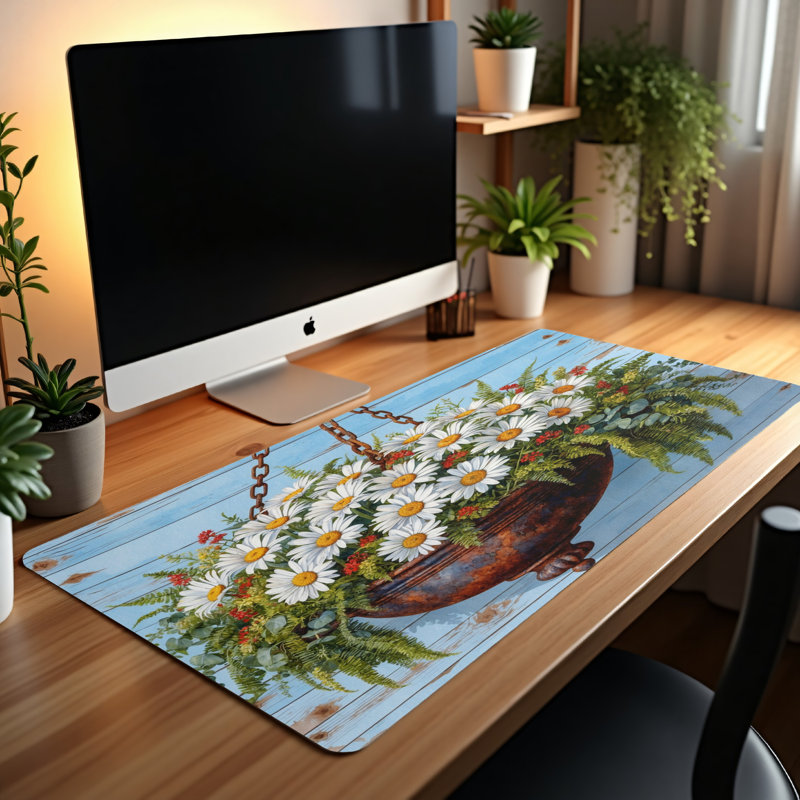 Polyester Desk Pad, 23.6x13.8