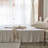 French Linen Pleated Bed Skirt-135245832-135245831-135245829
