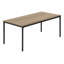 Ensemble de table, ensemble de 3 pièces, café, bout, stratifié taupe foncé, contemporain, moderne-1069452067
