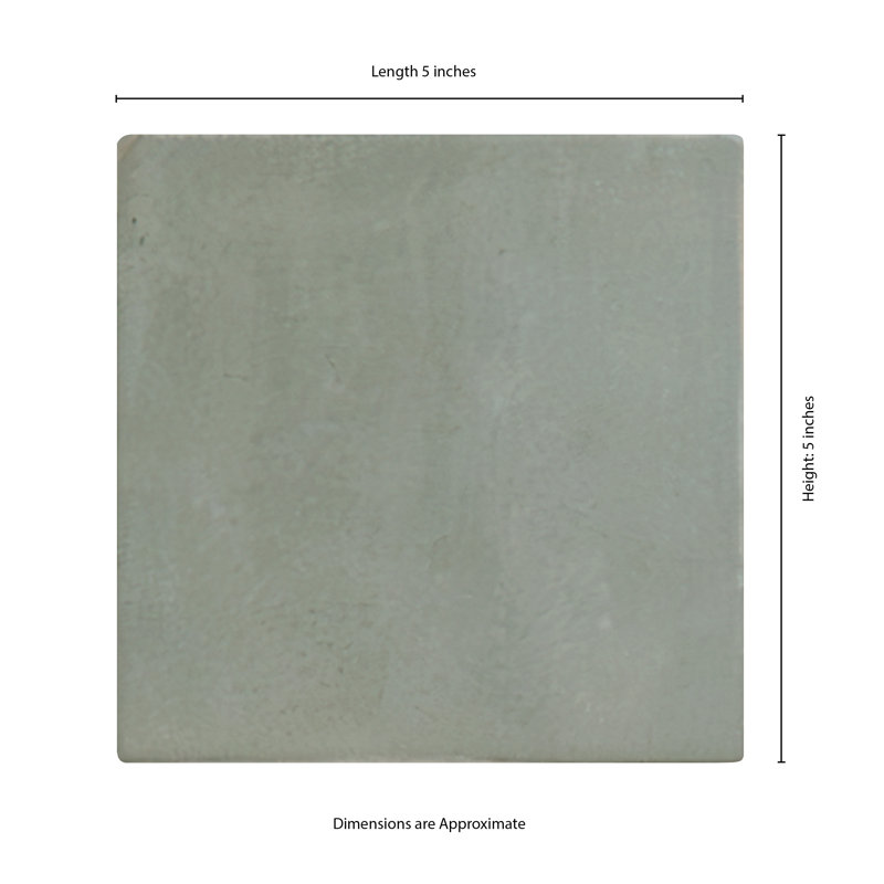 Renzo Glossy Ceramic Wall Tile, Jade