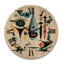 Horloge murale Crystalline Consciousness Vintage Illustration I - Modern-702948112
