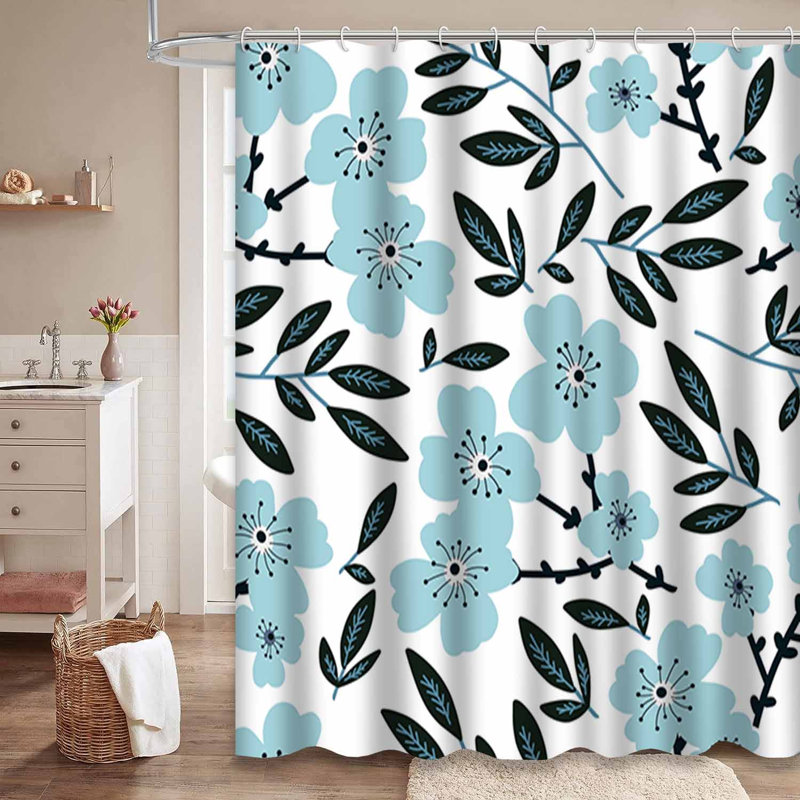 Rideau de douche Trendy, L 72 po x l 78 po