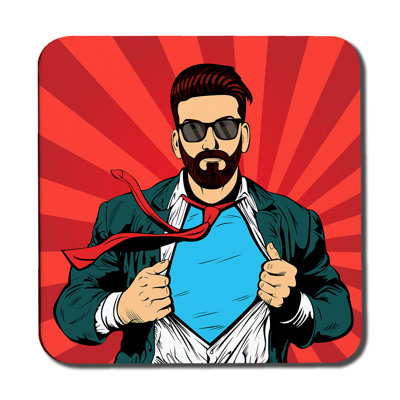 Square 6 Piece Coaster Set