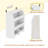 Toy Storge & Organizer Bookshelf With  Cubbies and  2 Movable Drawers, 2 Tier-409696513