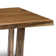 Lareese Berkshire 48-Inch Live Edge Acacia Wood Coffee Table - Handcrafted Natural Wood with Floor Protector
