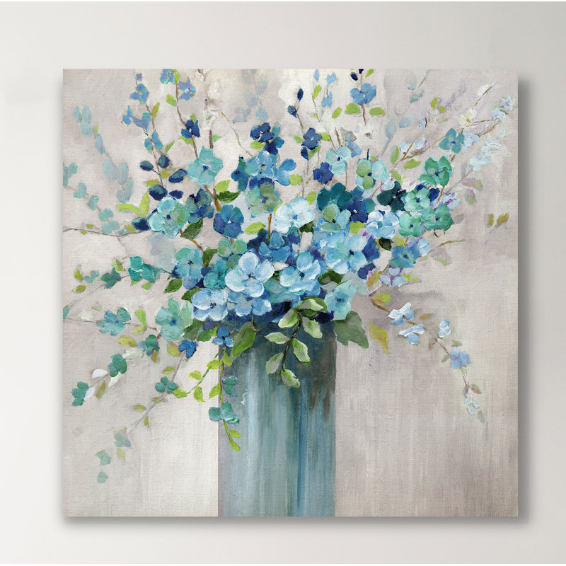 «Sea Isle Wildflowers», reproduction sur toile, H 16 po x l 16 po x P 1,5 po