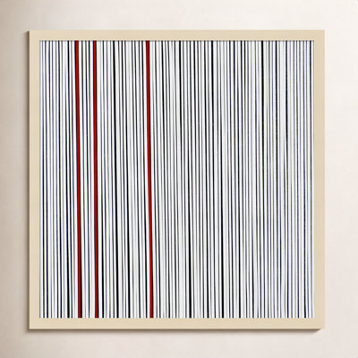Mostly White Print by Alex Dunn