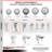 4 Piece Thermoplastic Rubber Caster Set