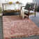 Tapis en polyester rose