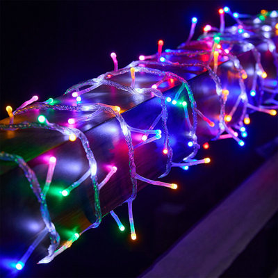 LED Firecracker Light Strings for Outdoor Lighting Rail Decoration Building Enhancement with Flowing Christmas Decor Gifts