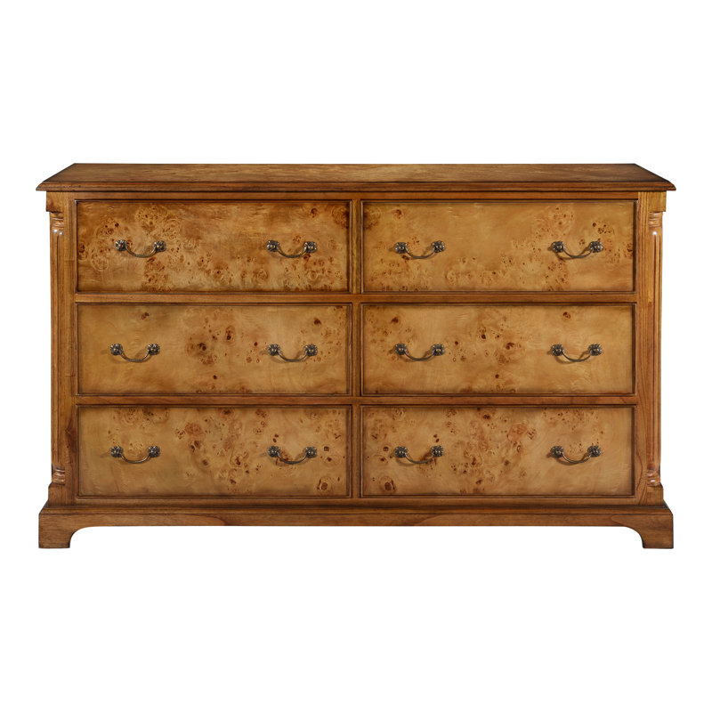 Irmchen 150cm W 6 - Drawer Chest of Drawers