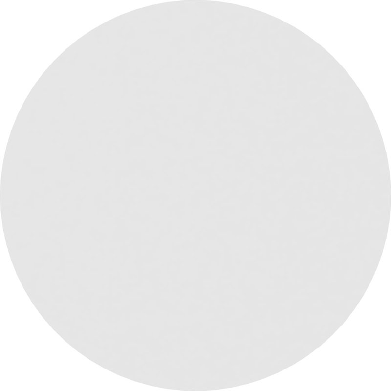 Standard Grayson Rosette with Square Edge, 3" H x 3" W x 0.75" D
