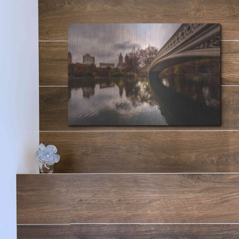 «The Bow Bridge» par Bruce Getty, H 12 po x l 16 po