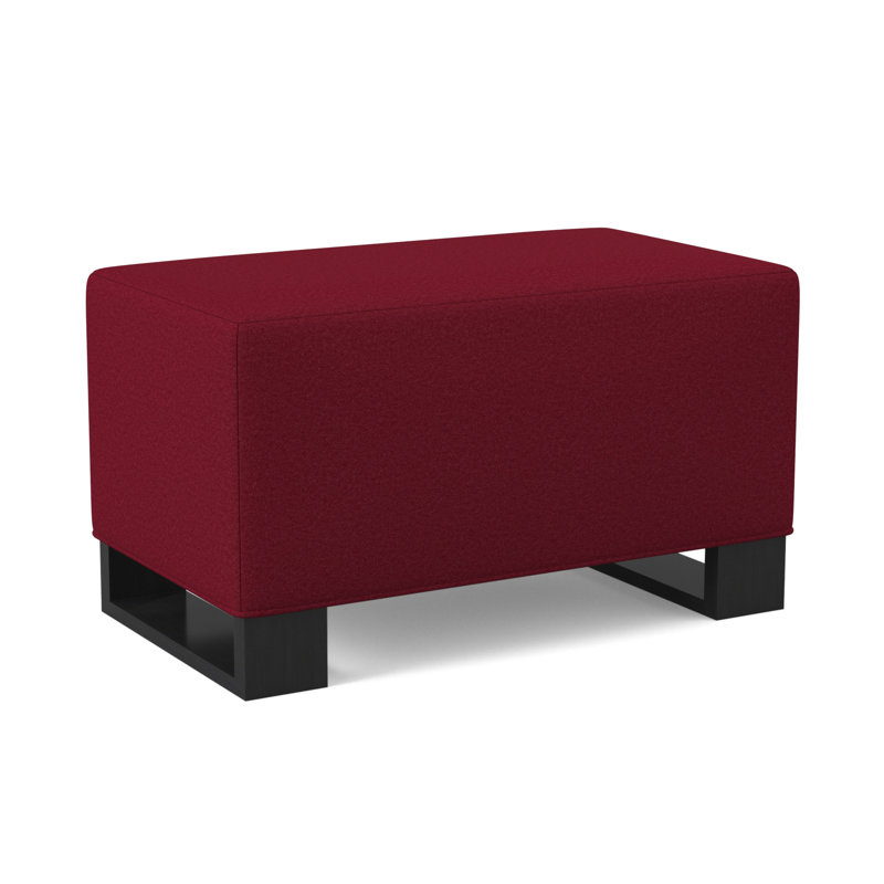 Repose-pieds, Espresso, Mélange de polyester rouge à lèvres Margaret