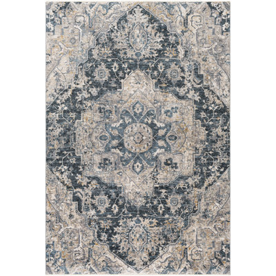 Tapis oriental sarcelle Houserville