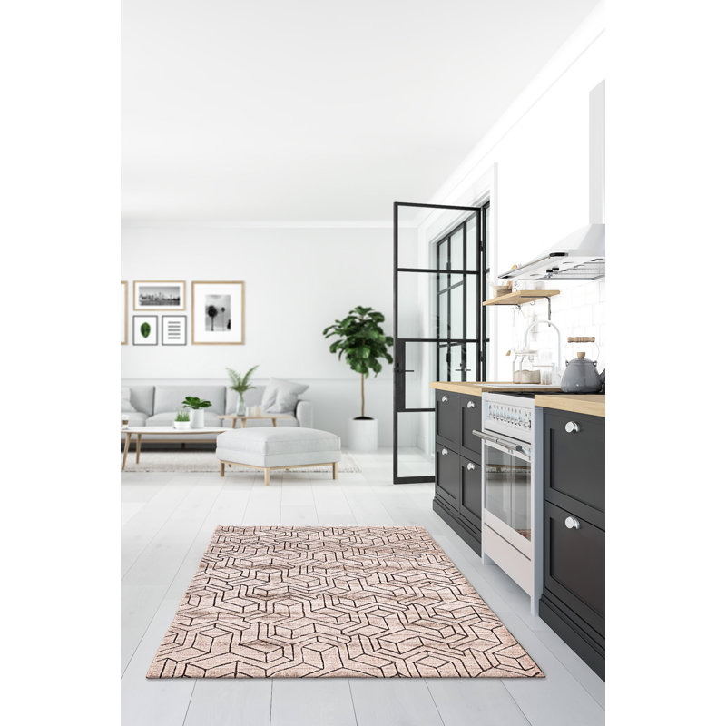 Tapis taupe Destany 5 pi 1 po x 8 pi 3 po
