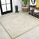 Moten Medallion Textured Weave Green/Cream Indoor/Outdoor Rug