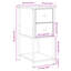 Eusden Bedside Cabinet 32x42x70 cm Engineered Wood-1350756628