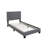 Chenevert Vegan Leather Platform Bed-940773810-940773813