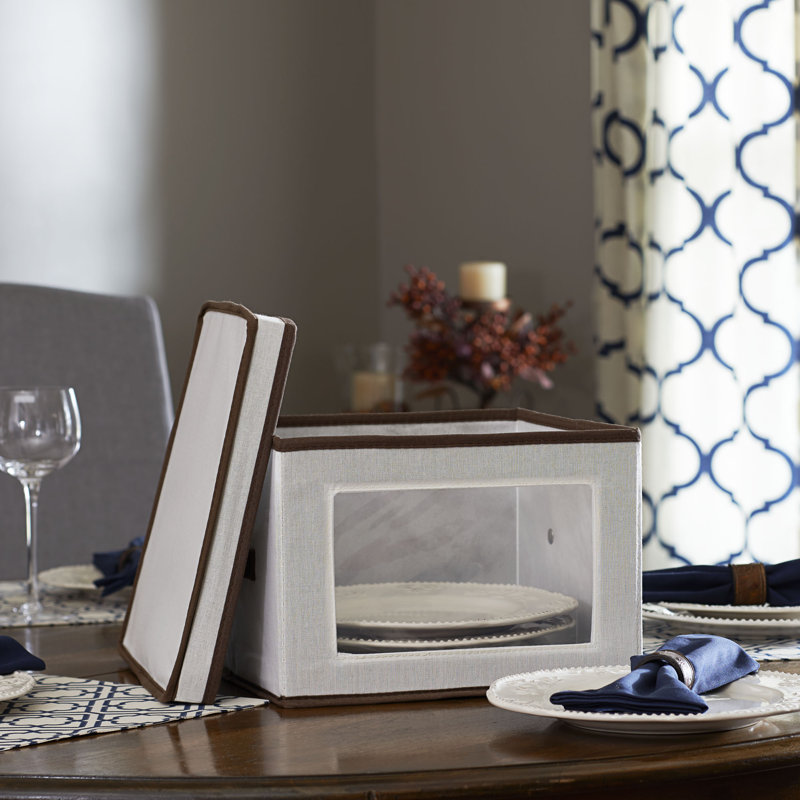 Dinner Plate Chest, Cream