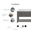 Madalyn 60" Double Sink Bathroom Vanity Set with Mirror-1860769817