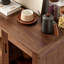 commode de rangement rétro en noyer-477750789