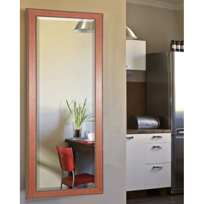 Akash Solid Wood Flat Mirror, 59" H x 20" W