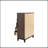 Kristopher Wooden Chest with 5 Drawers & Metal Handle-1197850272