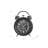 Clocks, 12" Round, Gear Mechanism, Table Clock, Black, Transitional