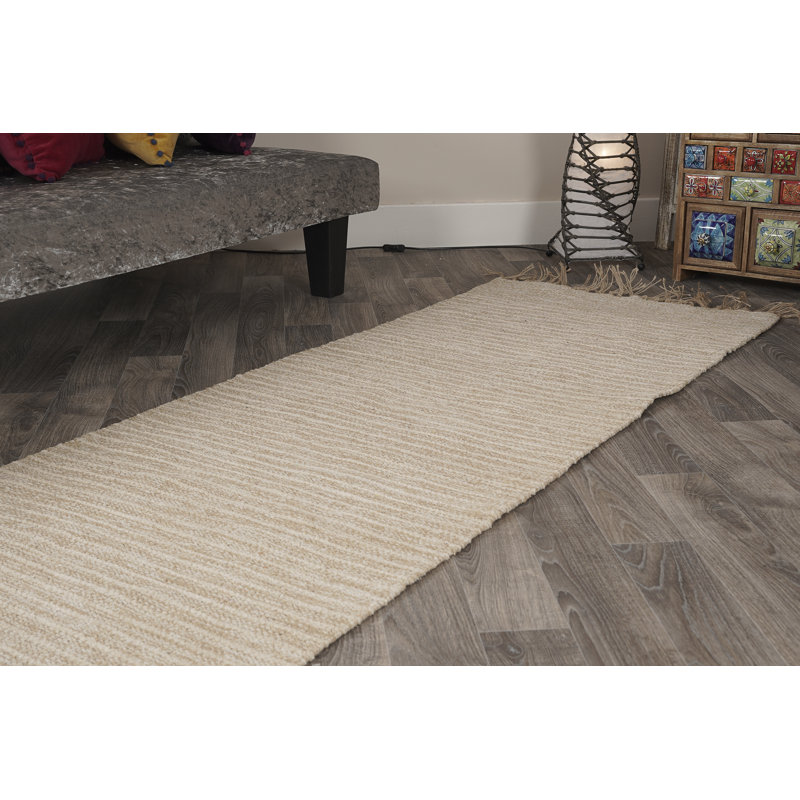 Amasia Striped Hand Woven Area Rug, Runner 70 x 200cm