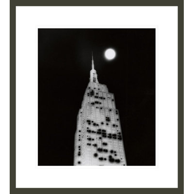 Empire State Bldg. by Weegee -Framed Giclee Print