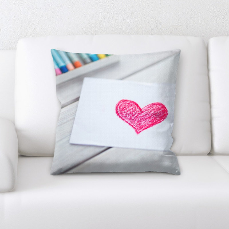 Coussin décoratif cardiaque