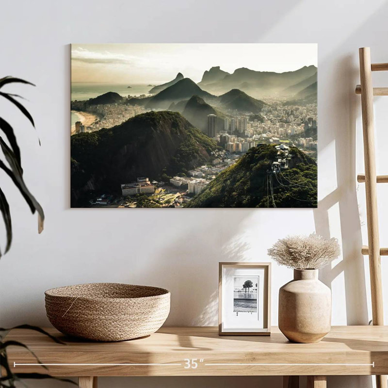 Ravi Mountain Civilization, 16" H x 24" W