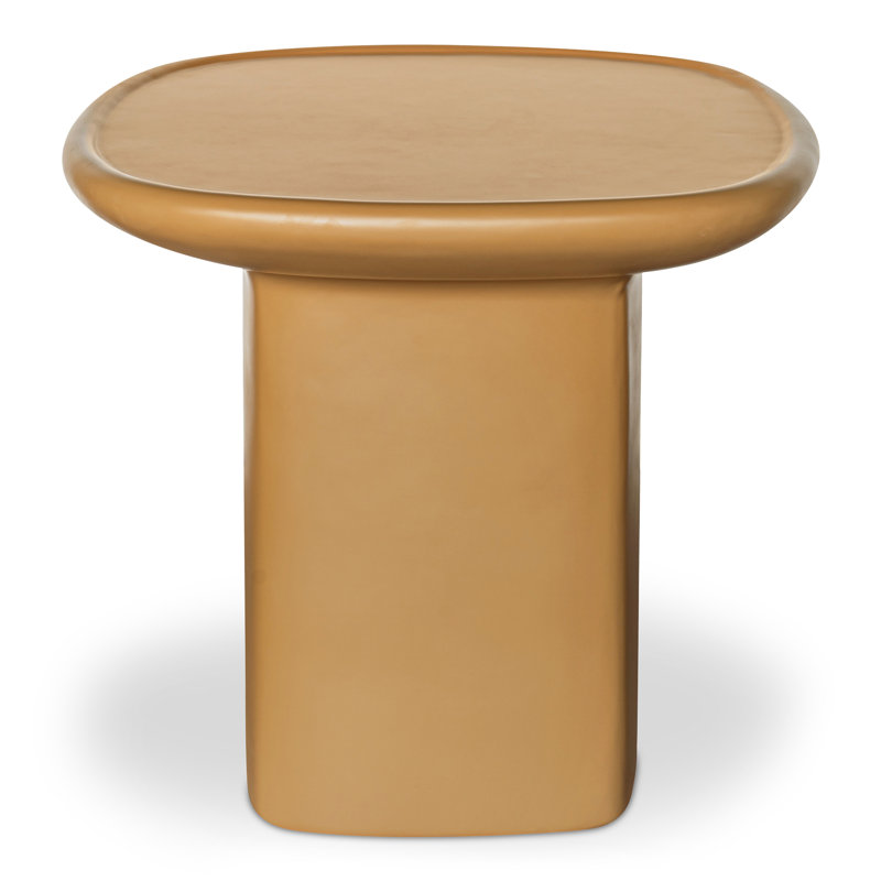 Table de bout Caressa, Jaune