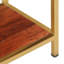 Ameerah 60cm Solid Wood Top Console Table