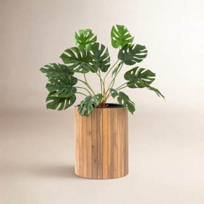 Morry 13" Cylinder Planter Box