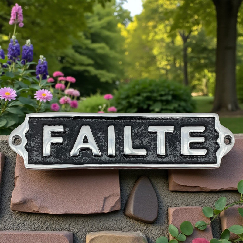 Minster Stylish Living Metal Wall Décor Sign | Hand Finished Decorative Wall Plaque for Home Bar, Office, or Any Room