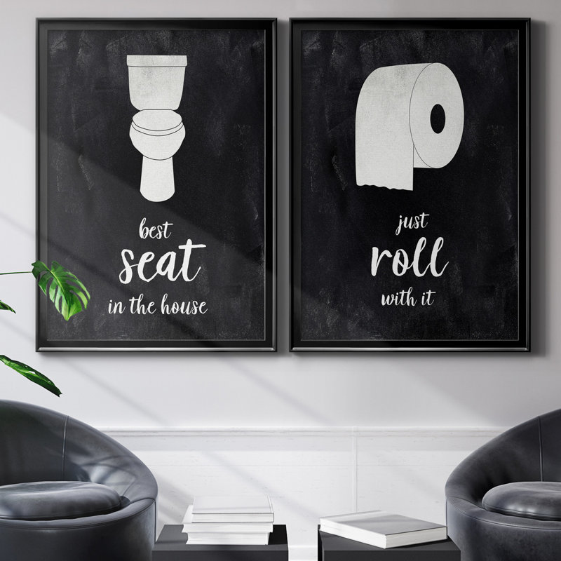 " Best Seat " 2 - Pieces, Framed Print without Mat, 37.5" H x 55" W, Does Not Apply