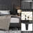 Multi-sized Upholstered Bed Frame with Channel Tufted Headboard-98387772-114902995