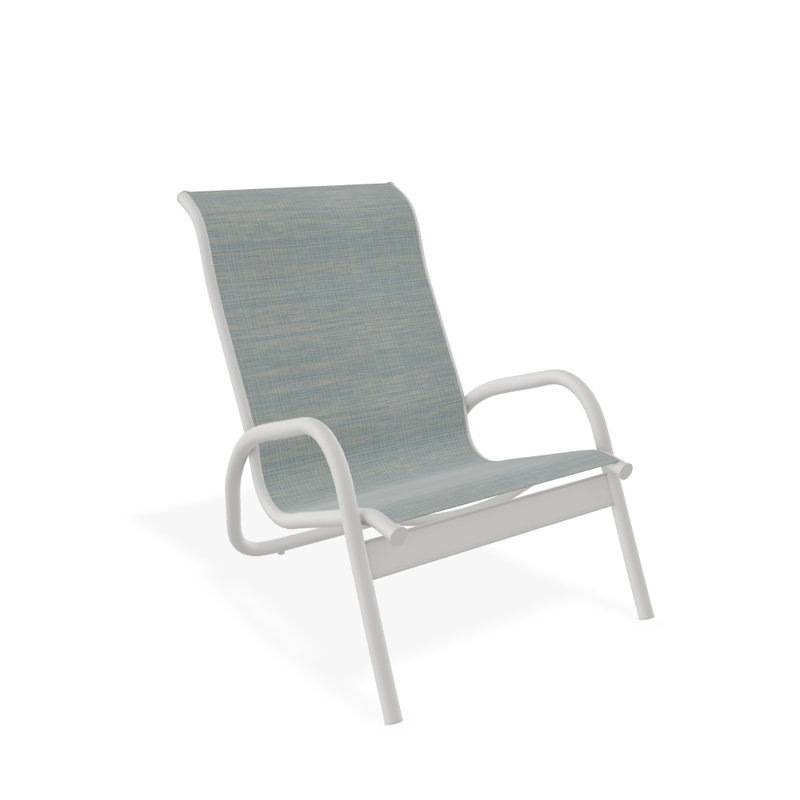 Gardenella Patio Chair, Baja, Snow
