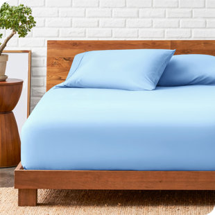 Deep Pocket Microfiber Brushed Fitted Sheet
