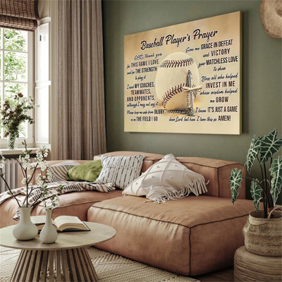 Baseball Wall Art Boy