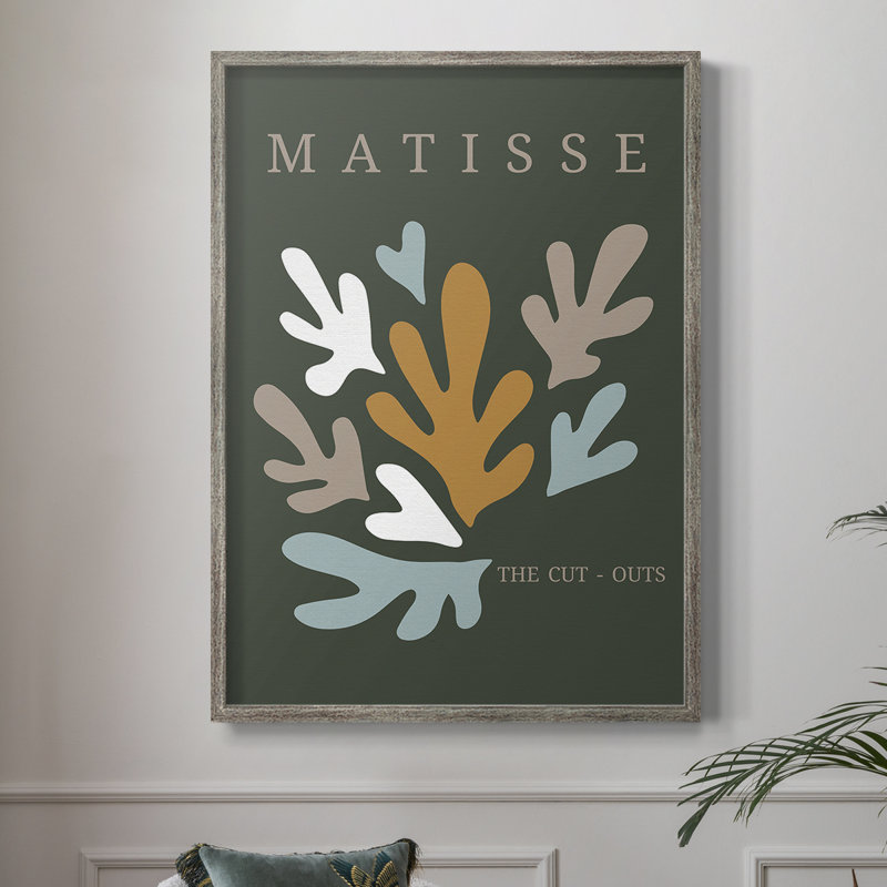 Matisse CDIII Framed Print Framed Print - Solid Wood, 11" H x 9" W