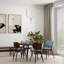 Lustre contemporain 5 lumières