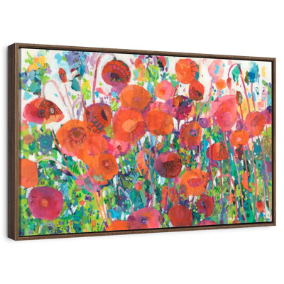 Vivid Poppy Collage